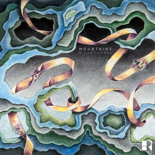 the album cover for MICAH THOMAS - Mountains
