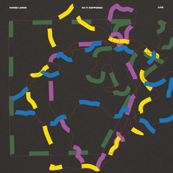 the album cover for Horse Lords - As It Happened: Horse Lords Live