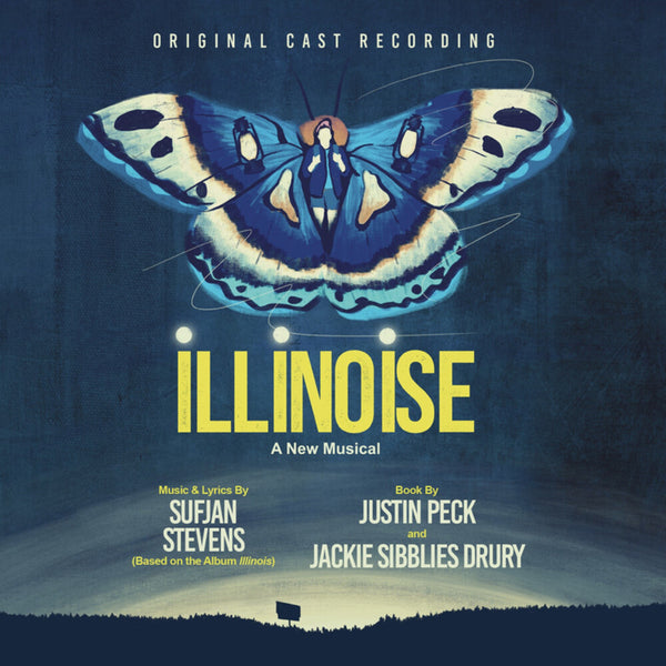 the album cover for Original Cast of Illinoise: A New Musical, Elijah Lyons, My Brightest Diamond, &amp; Tasha - Illinoise: A New Musical (Original Cast Recording) [2 LP]