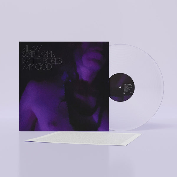the album cover for Alan Sparhawk - White Roses My God [Colored Vinyl]