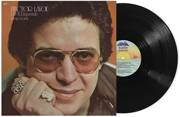 the album cover for Hector Lavoe - De Ti Depende (It's Up To You)  [LP]