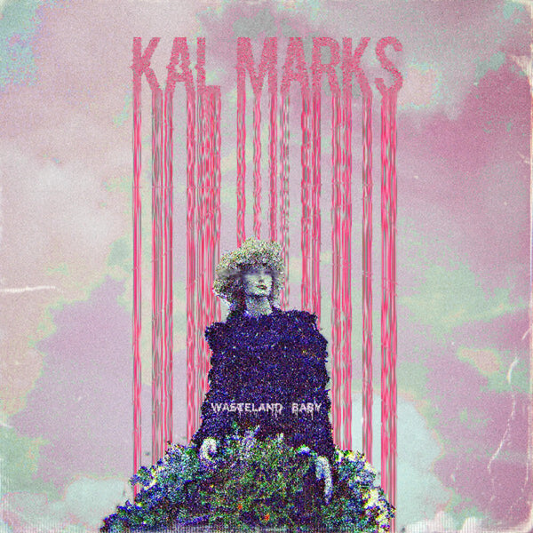 the album cover for Kal Marks - Wasteland Baby (Blue) [Colored Vinyl] (Red)