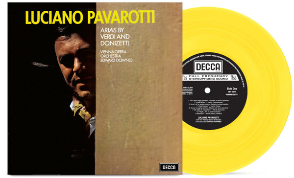 the album cover for Luciano Pavarotti - Arias By Verdi & Donizetti - Limited Edition [Limited Edition]