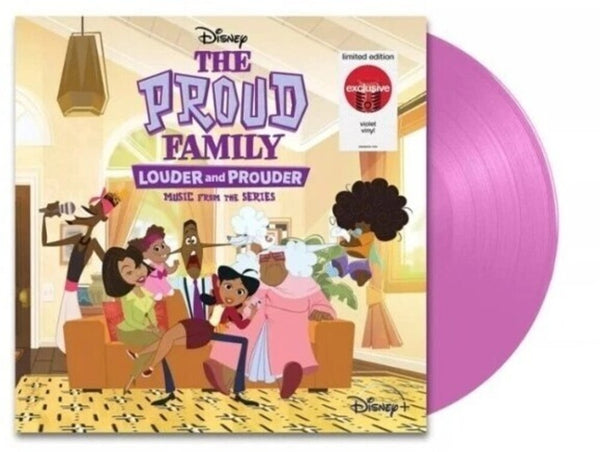 the album cover for Disney's Proud Family: Louder & Prouder - O.S.T. - Disney's Proud Family: Louder & Prouder - O.S.T.