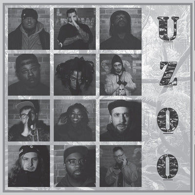 the album cover for UZOO - Attack B/W Hollow Soul (Rmx)
