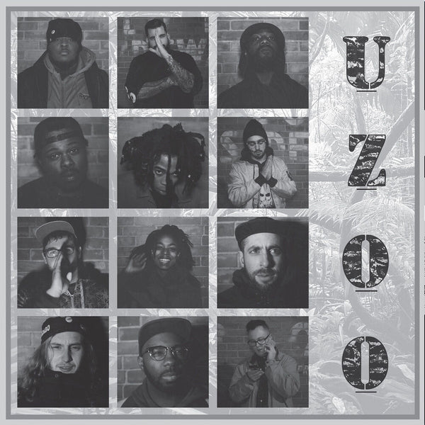 the album cover for UZOO - Attack B/W Hollow Soul (Rmx)