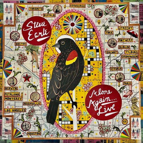 Steve Earle - Alone Again (Live) [Vinyl LP) - Pale Blue Dot Records