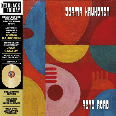 the album cover for Jorma Kaukonen/ Casady,Jack - Reno Road: Unleased Tracks From The '60's (Rsd) [RSD Black Friday 2024]