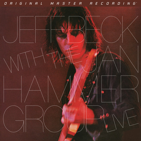 the album cover for Jeff Beck - Jeff Beck With The Jan Hammer Group Live [180 Gram]