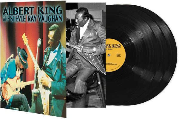 the album cover for Albert King, Stevie Ray Vaughan - In Session (Deluxe Edition) [3 LP]