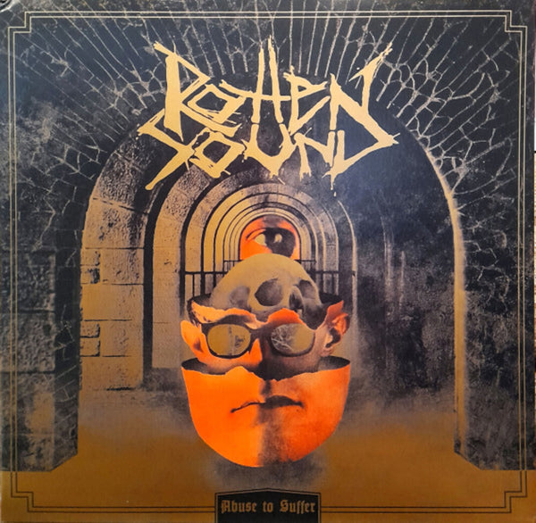 the album cover for Rotten Sound - Abuse To Suffer [Colored Vinyl] [Limited Edition] (Slv)
