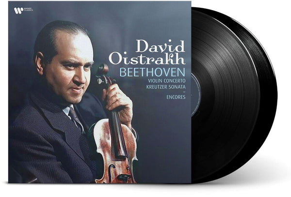 the album cover for David Oistrakh - Beethoven: Violin Con Kreutzer Sonata - Encores