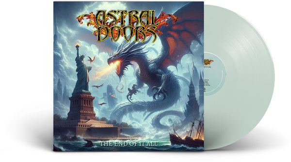 the album cover for Astral Doors - End Of It All [Colored Vinyl] [Limited Edition]