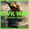 the album cover for Ben Salisbury  / Barrow,Geoff (Colv) (Grn) - Civil War - O.S.T. [Colored Vinyl] (Grn)