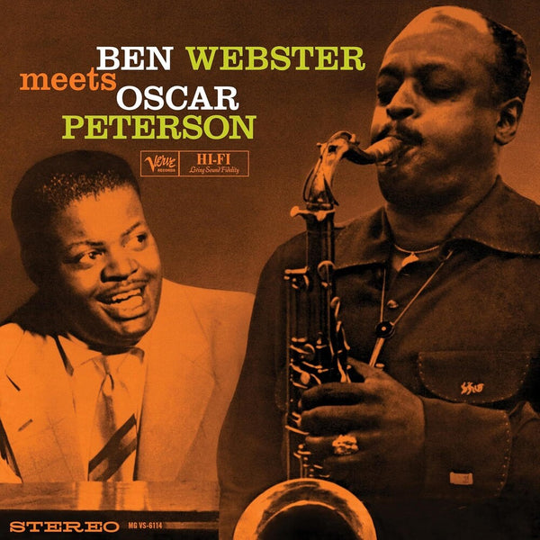 the album cover for Ben Webster - Ben Webster Meets Oscar Peterson (Verve Acoustic)