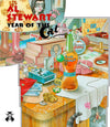 the album cover for Al Stewart - Year Of The Cat [Colored Vinyl] (Gate) [Limited Edition] (Red)
