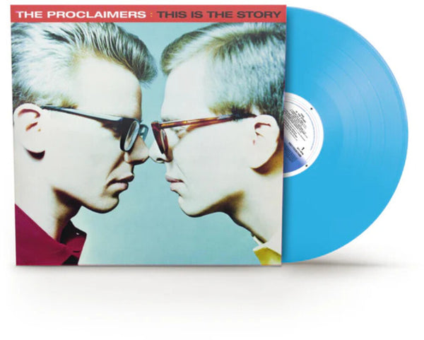 the album cover for Proclaimers - This Is The Story (Blue) [Colored Vinyl] [Limited Edition] (Uk)