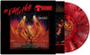 the album cover for Thor - The Edge Of Hell [LP red marble]