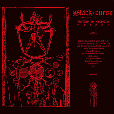 Black Curse - Burning In Celestial Poison (Vinyl LP) - Pale Blue Dot Records