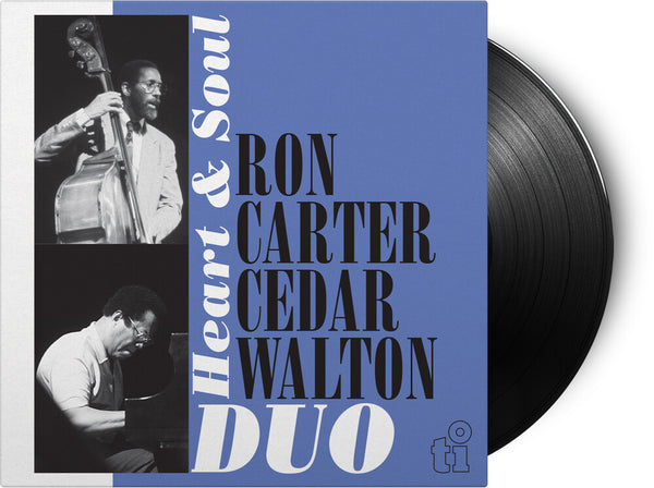 the album cover for Ron Carter  / Walton,Cedar - Heart & Soul (Blk) [180 Gram] (Hol)