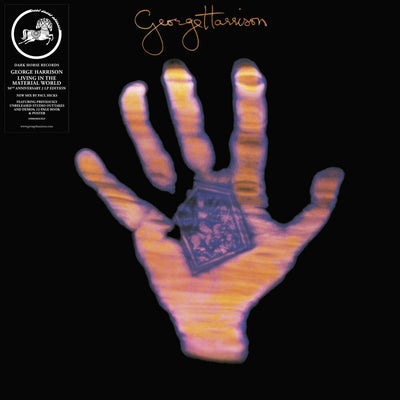 the album cover for George Harrison - Living in the Material World (50th Anniversary) -[Deluxe 2 LP]