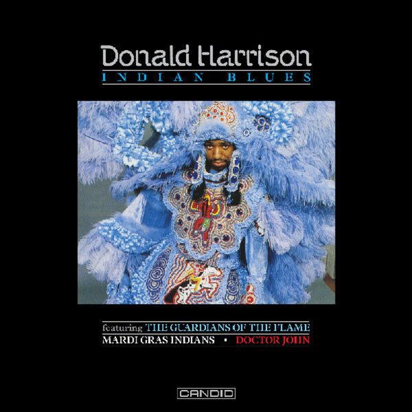 the album cover for Harrison, Donald & Dr. John - Indian Blues
