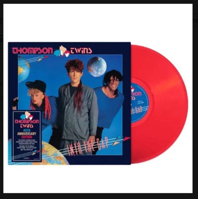 the album cover for Thompson Twins - Into the Gap -[Deluxe Red LP]