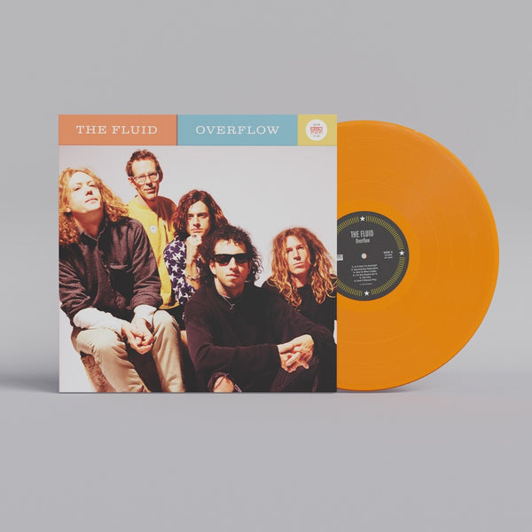 the album cover for Fluid - Overflow - Orange