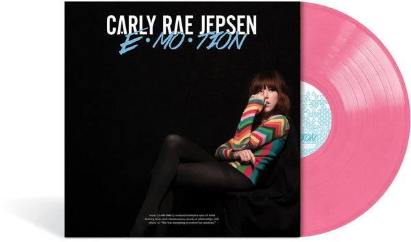 the album cover for Jepsen, Carly Rae - Emotion - Pink Colored Vinyl