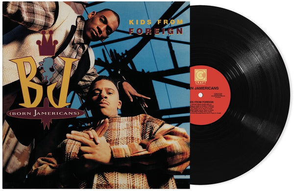 the album cover for Born Jamericans - Kids From Foreign [RSD Black Friday 2024]