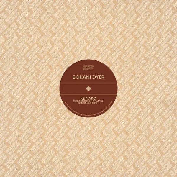 the album cover for Dyer, Bokani - Brownswood Remix Editions 001