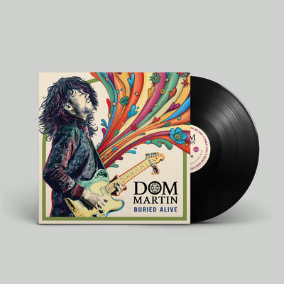 the album cover for Dom Martin - Buried Alive (Gate) (Ofgv)