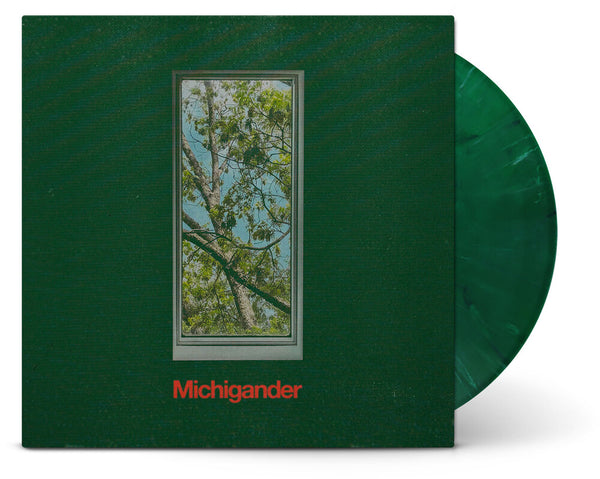 the album cover for Michigander - Michigander [Indie Exclusive Green Marble LP]