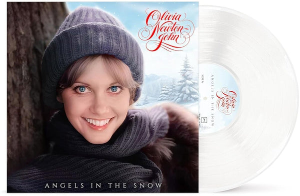 the album cover for Olivia Newton-John - Angels In The Snow [Colored Vinyl] (Wht)