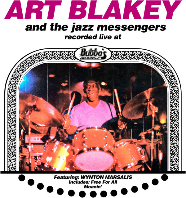 the album cover for Unknown Artist - Live At Bubba's 1980 - Clear Violet Colored Vinyl