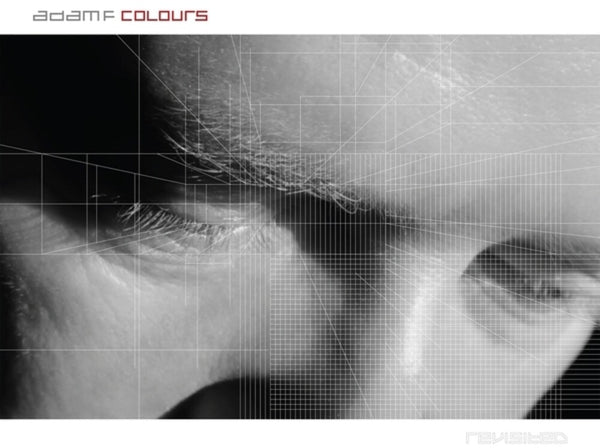 the album cover for Adam F - Colours Revisited [Colored Vinyl] (Red)