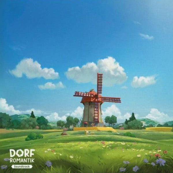 the album cover for Laryssa Okada  (Blue) (Colv) (Gate) (Ylw) - Dorfromantik - O.S.T. (Blue) [Colored Vinyl] (Gate) (Ylw)