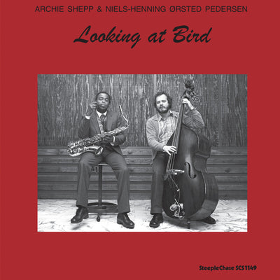the album cover for Archie Shepp - Looking at Bird