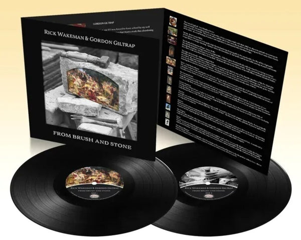 the album cover for Rick Wakeman  / Giltrap,Gordon - From Brush 7 Stone [180 Gram] (Uk)