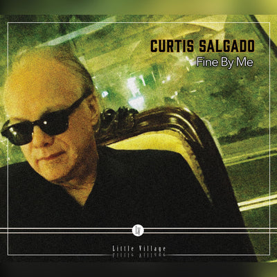 the album cover for Curtis Salgado - Fine By Me
