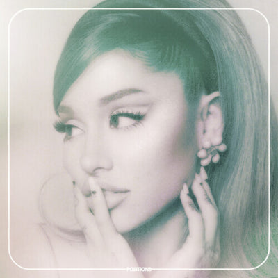 the album cover for Ariana Grande - Positions