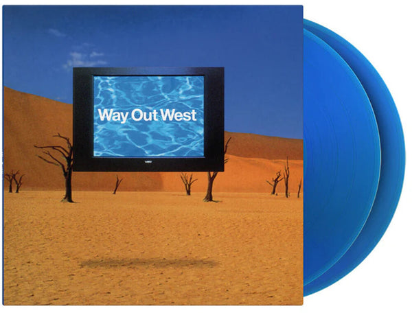 the album cover for Way Out West - Way Out West (Blue) [Colored Vinyl] [Limited Edition] [180 Gram] (Hol)