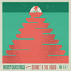 the album cover for Slowey and the Boats - Merry Christmas From Slowey And The Boats, Vol. 1 & 2 [Limited Edition Ruby Red LP]
