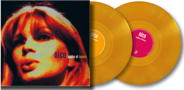 the album cover for Nico - Janitor Of Lunacy (Gate) (Ger)