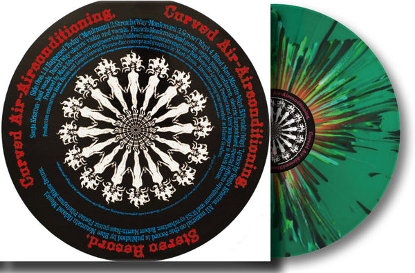 the album cover for Curved Air - Airconditioning - Limited Edition [Colored Vinyl] (Grn)
