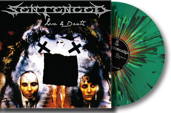 the album cover for Sentenced - Love & Death - Limited Edition [Colored Vinyl] (Grn) [Indie Exclusive]