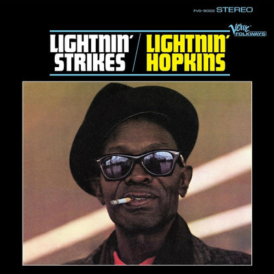 the album cover for Lightnin Hopkins - Lightnin Strikes(Verve Acoustic Sounds Series) [180g LP]