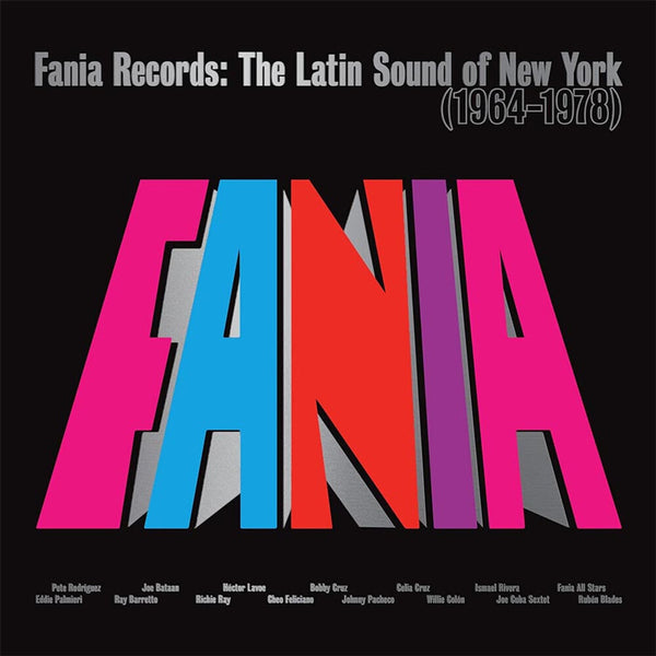 the album cover for Various Artists - Fania Records: The Latin Sound Of New York (1964-1978) [2 LP]