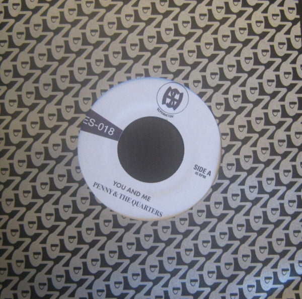 the album cover for Penny & the Quarters - You & Me / Some Other Love