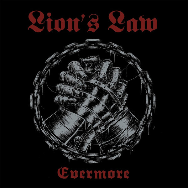 the album cover for Lion's Law - Evermore